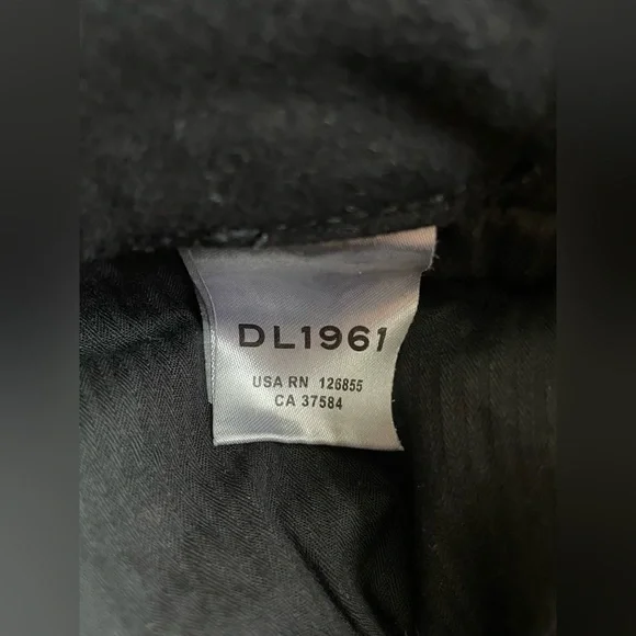 DL1961 Women Black Denim Jeans Size 31 - Picture 8 of 13